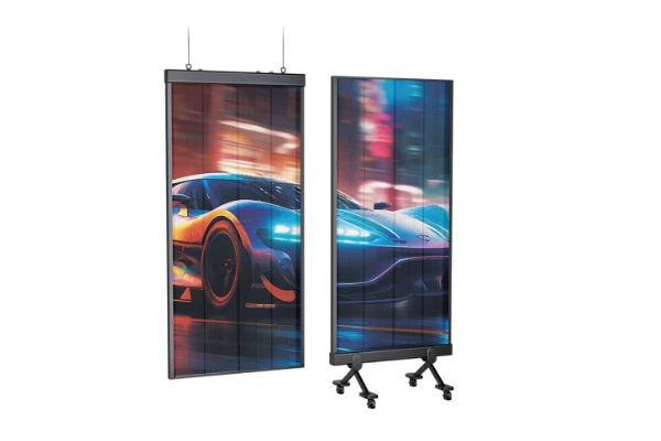 Afișaj LED transparent bazat pe cabinet-Vs. Display LED transparent fără cadru: pe care ar trebui să-l alegeți?